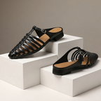 The Elena Woven Mule