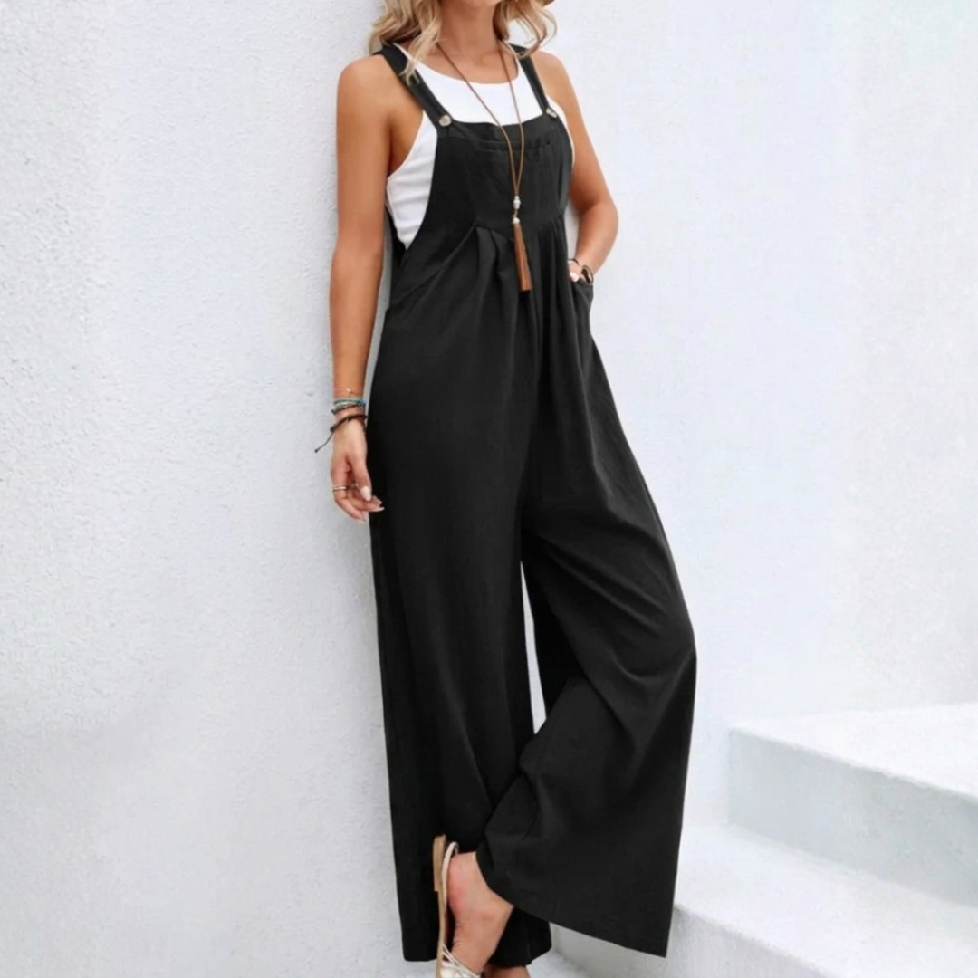 Emily Casual Wide-Leg Overall