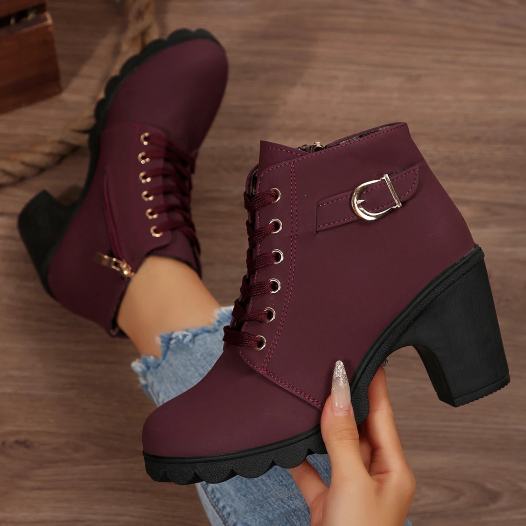 Snowfall Ridge Lace-Up Boots