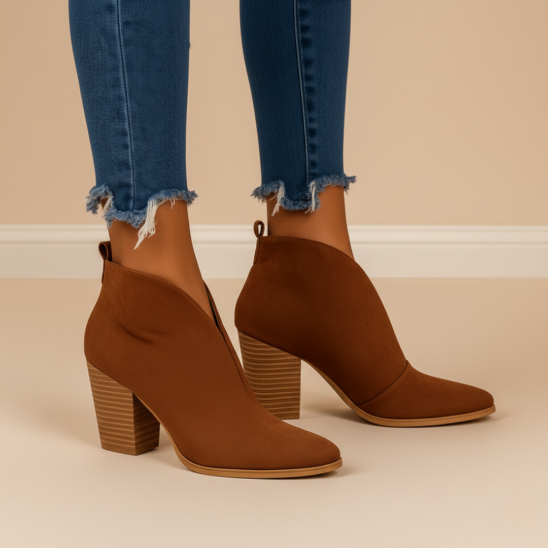 Sienna Leather Ankle Boots