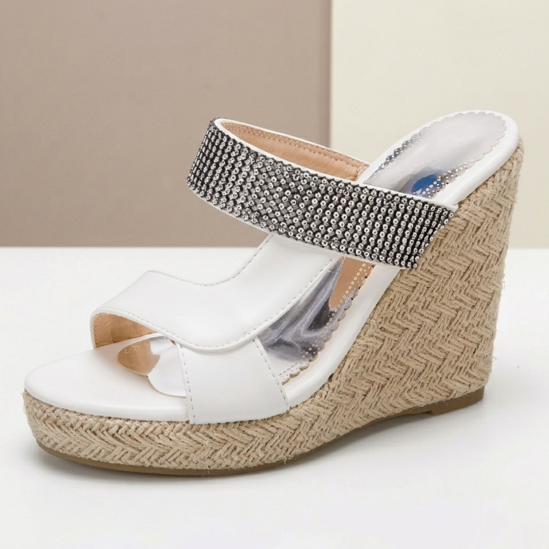 Marbella Rhinestone Wedge