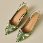 The Luna Velvet Heel