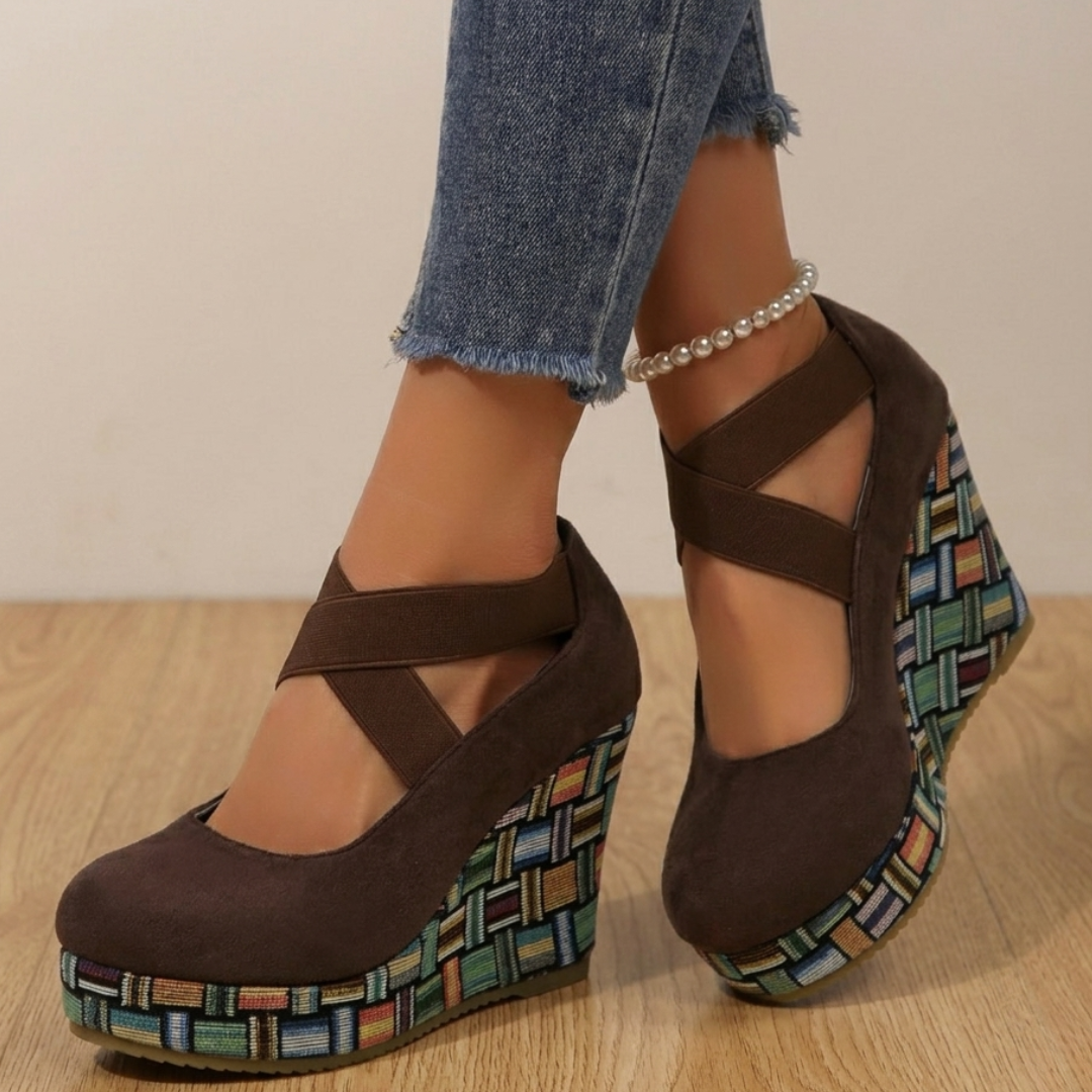 Harper Patchwork Wedges