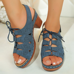 Harbor Breeze Cutout Heels