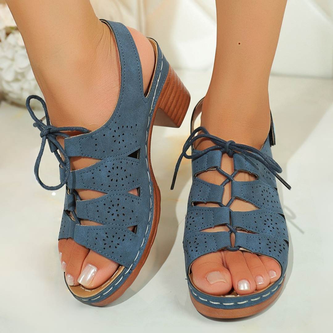 Harbor Breeze Cutout Heels