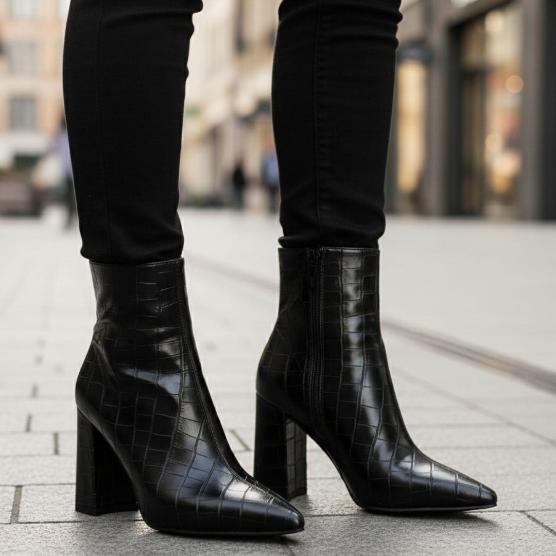 Selena Polished Ankle Boot