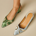 The Luna Velvet Heel