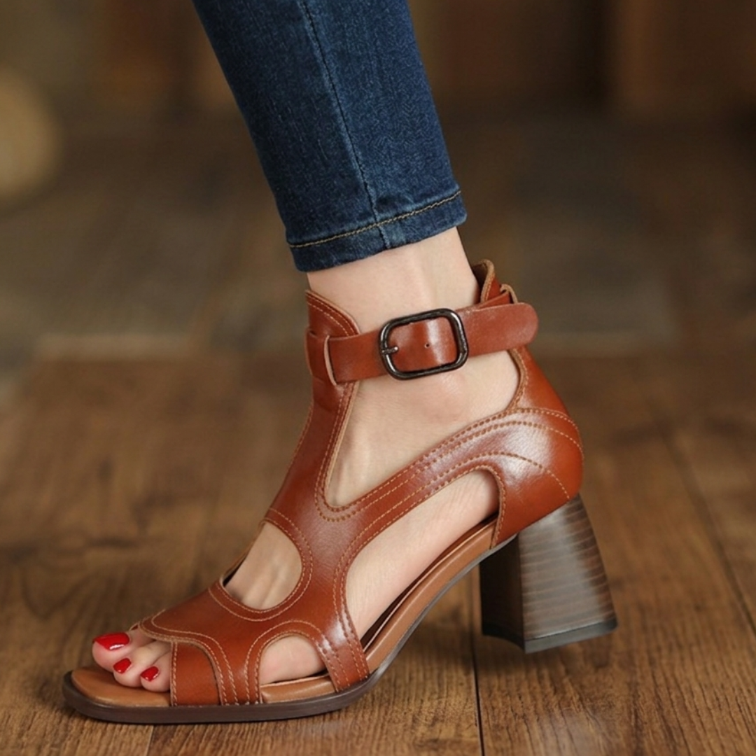 The Francesca Block Heel