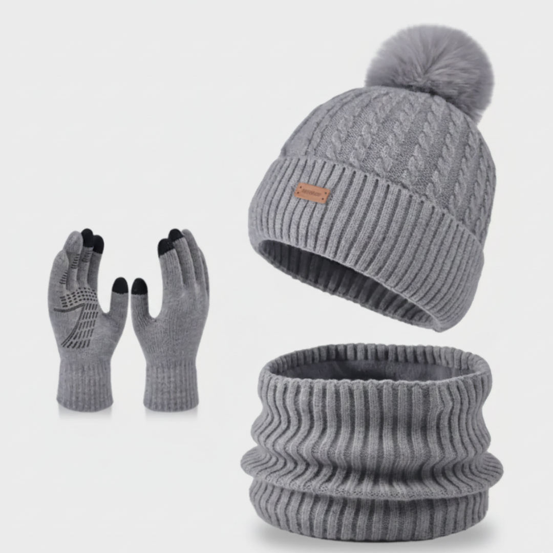 Arctic Shield Knit Winter Trio