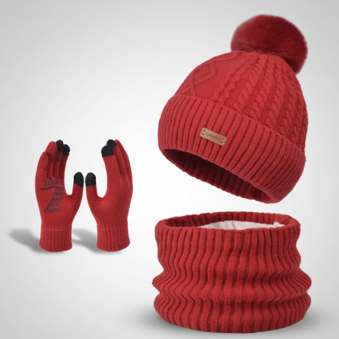 Arctic Shield Knit Winter Trio