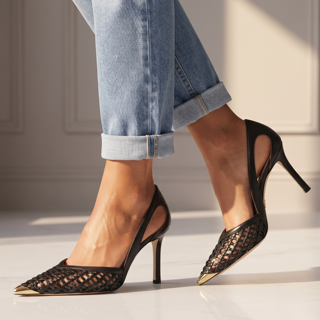 The Isabella Braided Pump