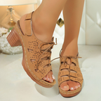 Harbor Breeze Cutout Heels