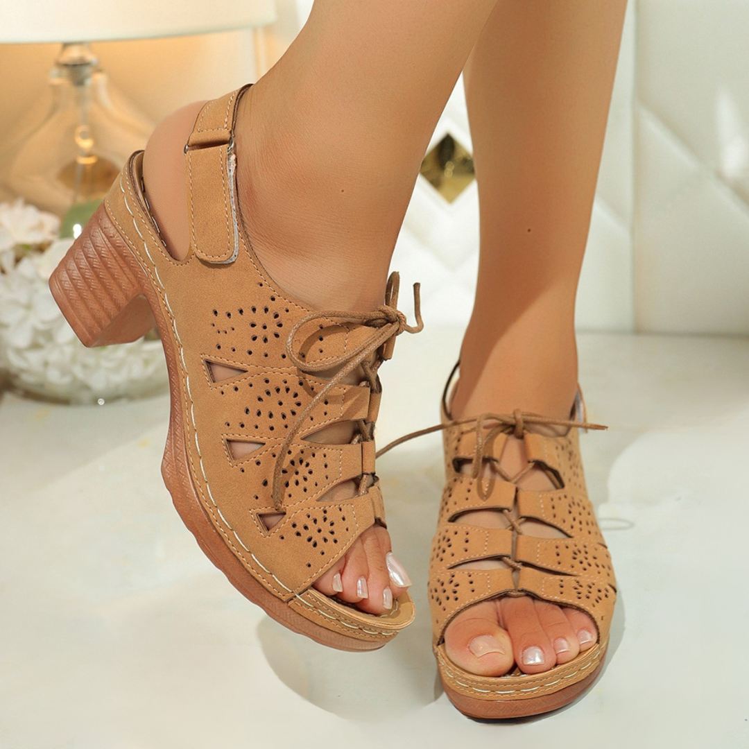 Harbor Breeze Cutout Heels