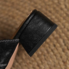 Maribel Genuine Leather Mules