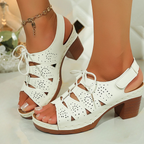 Harbor Breeze Cutout Heels