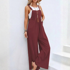 Emily Casual Wide-Leg Overall