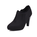 Evelyn Pedal Suede Heel