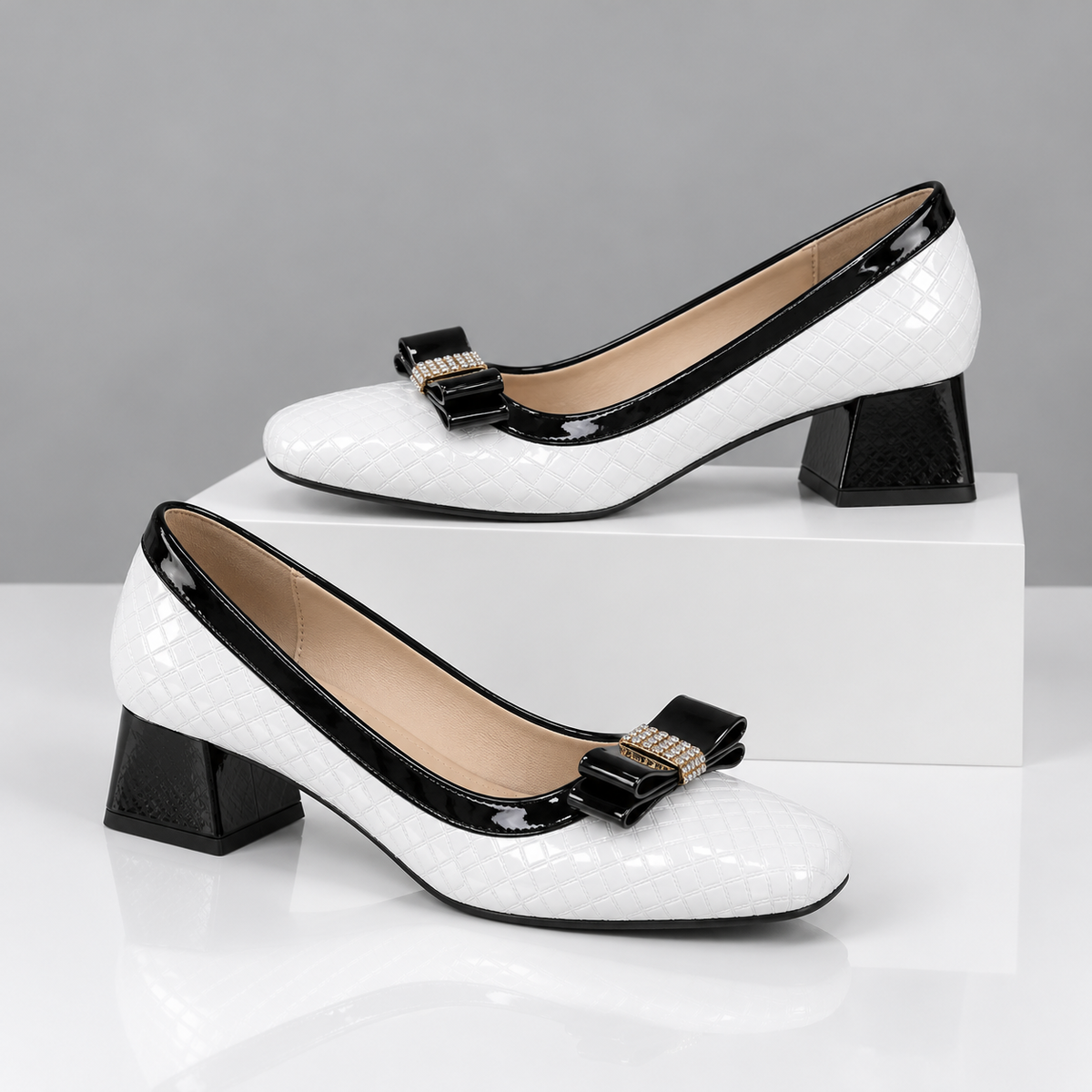 The Juliana Bow Pumps