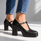 The Merritt Platform Heels
