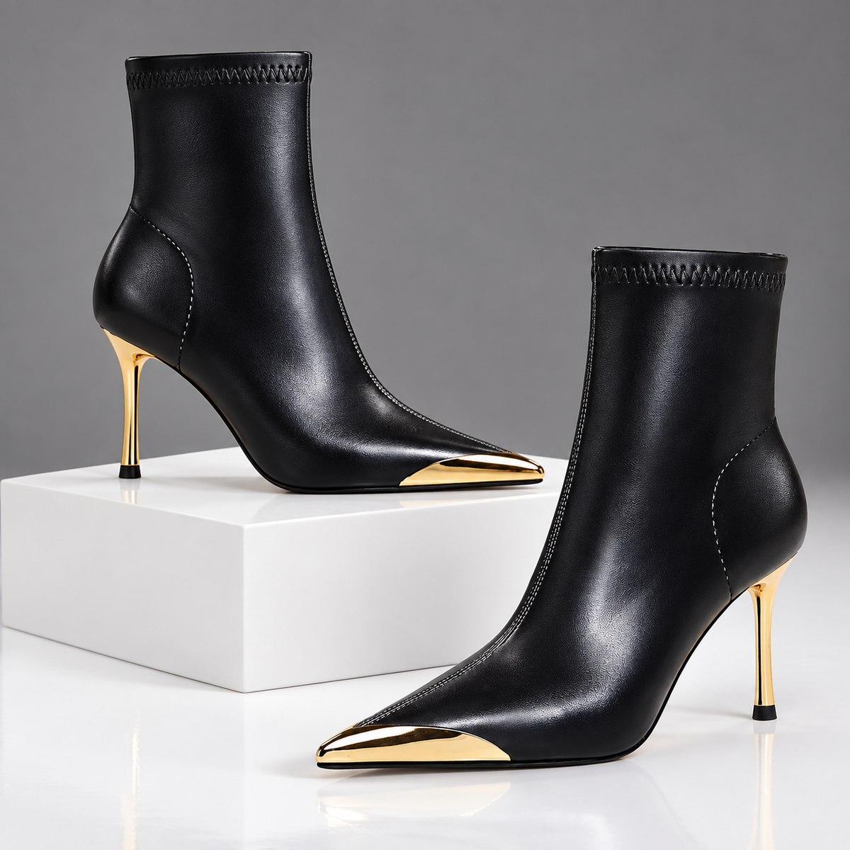 The Valencia Gold-Tip Boots
