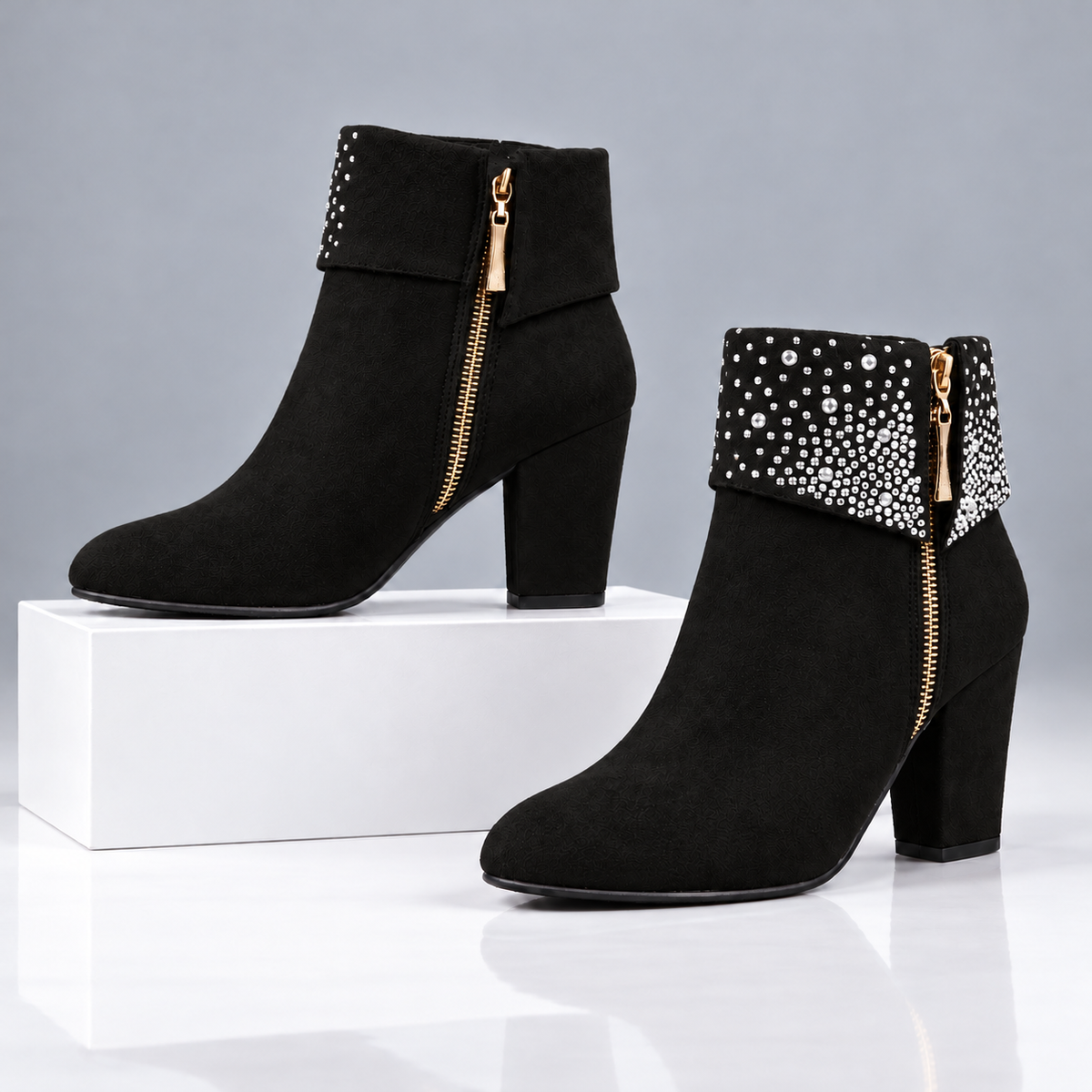 The Alessia Crystal Boots