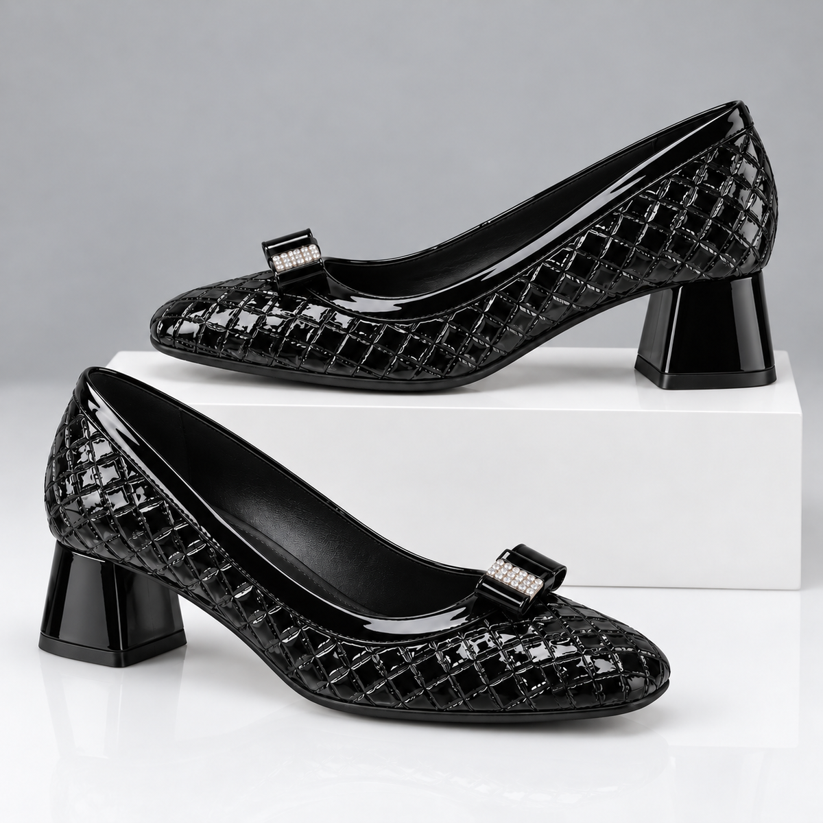 The Juliana Bow Pumps