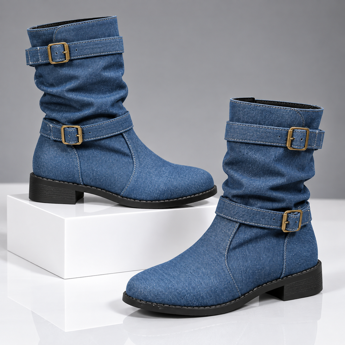 The Adalyn Buckle Boots