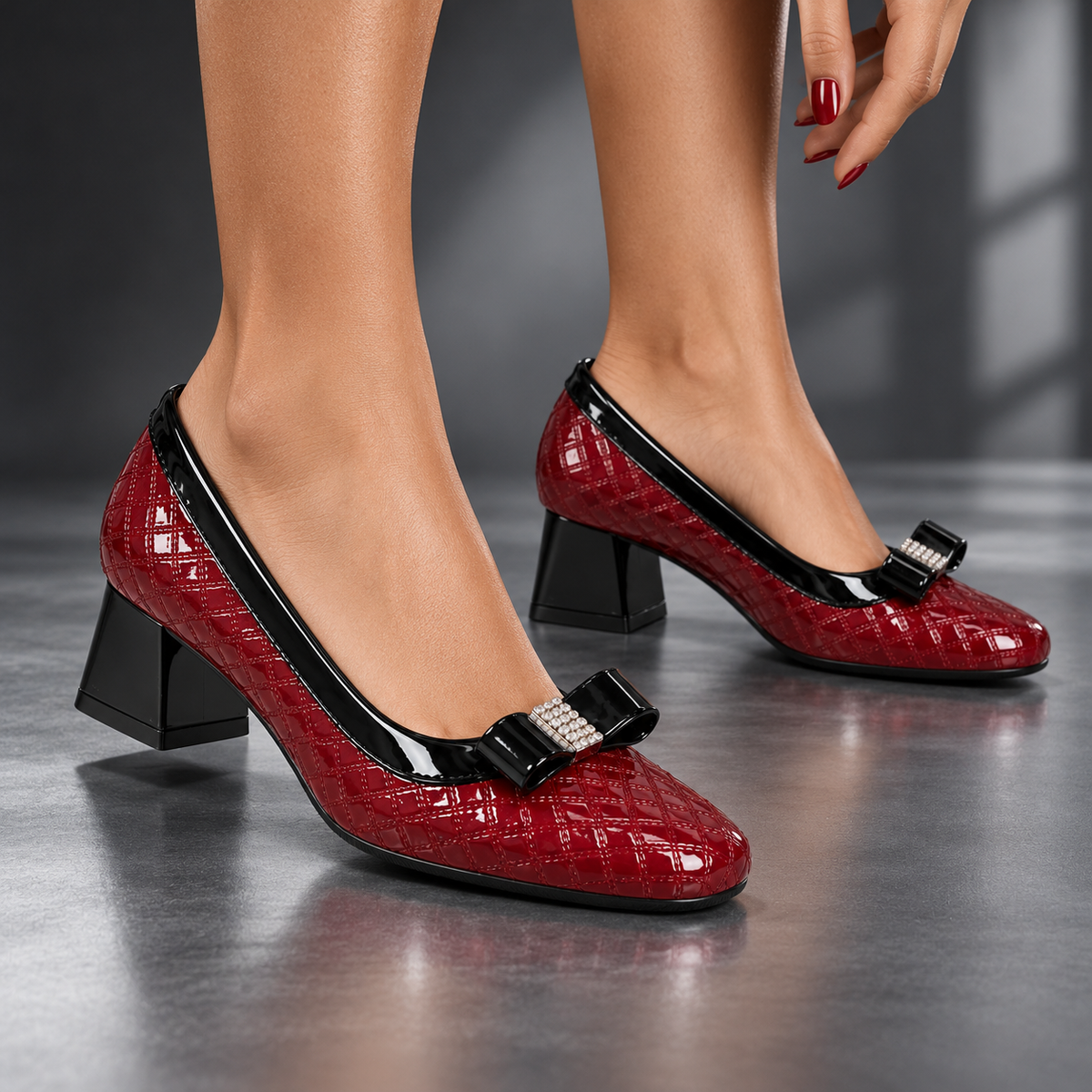 The Juliana Bow Pumps