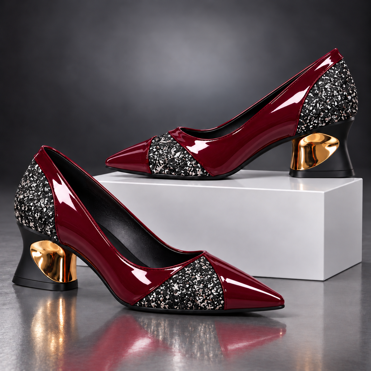 The Rosamelle Jewel Heels