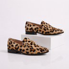Savannah Leopard Horsebit Loafer