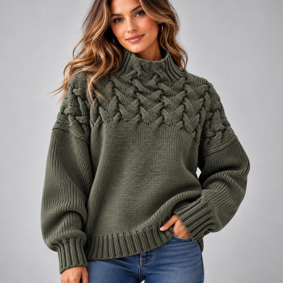 Camille Cozy Turtleneck Sweater