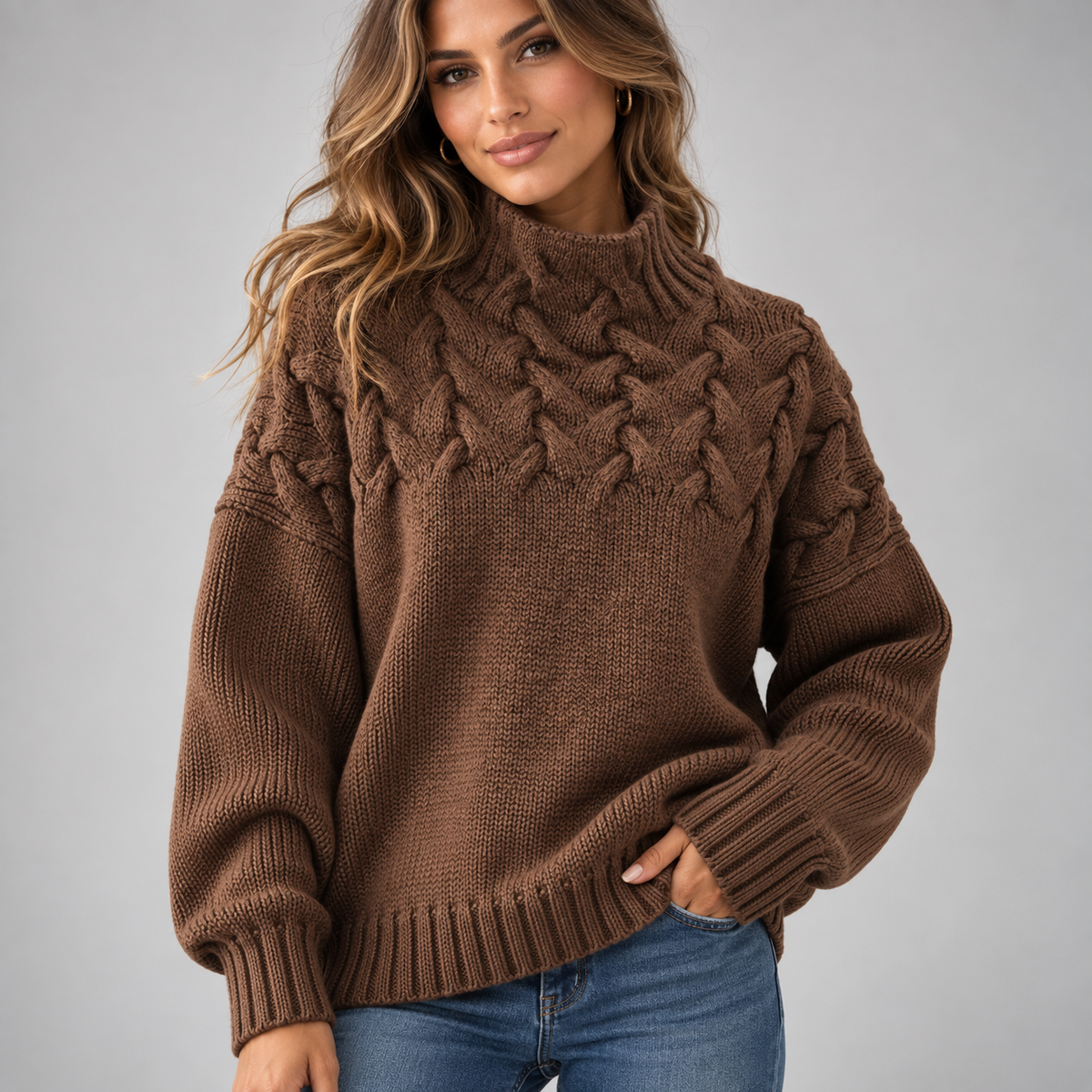 Camille Cozy Turtleneck Sweater