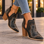 The Jolene Western Booties