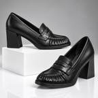 Danica Genuine Leather Heels