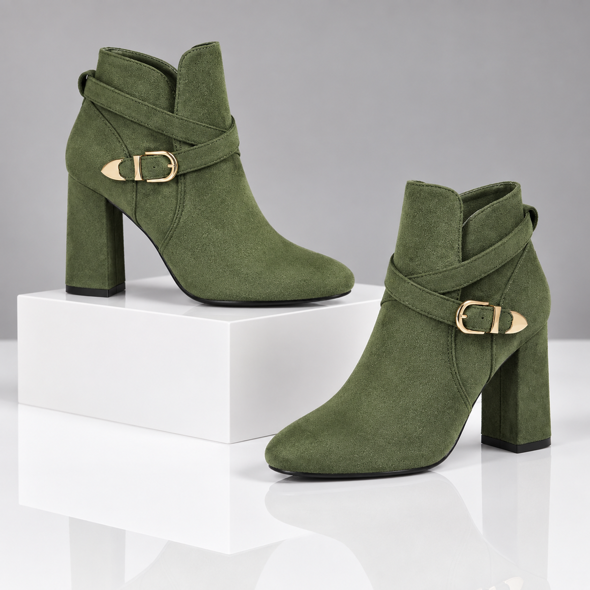 The Sabrina Buckle Boots