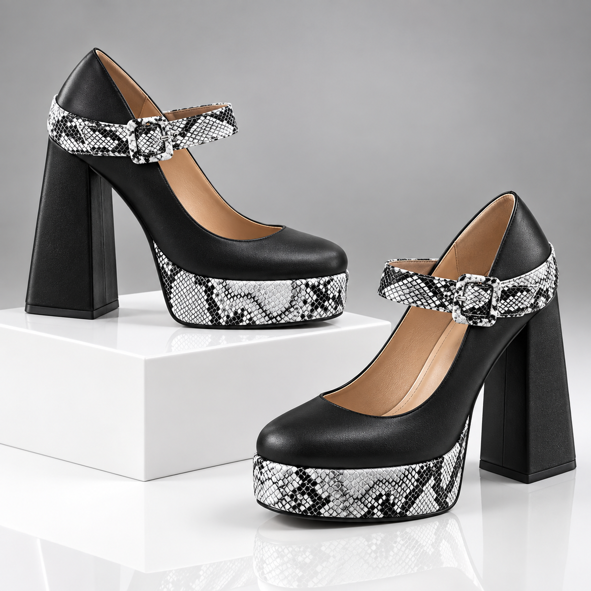 The Corinna Platform Heels