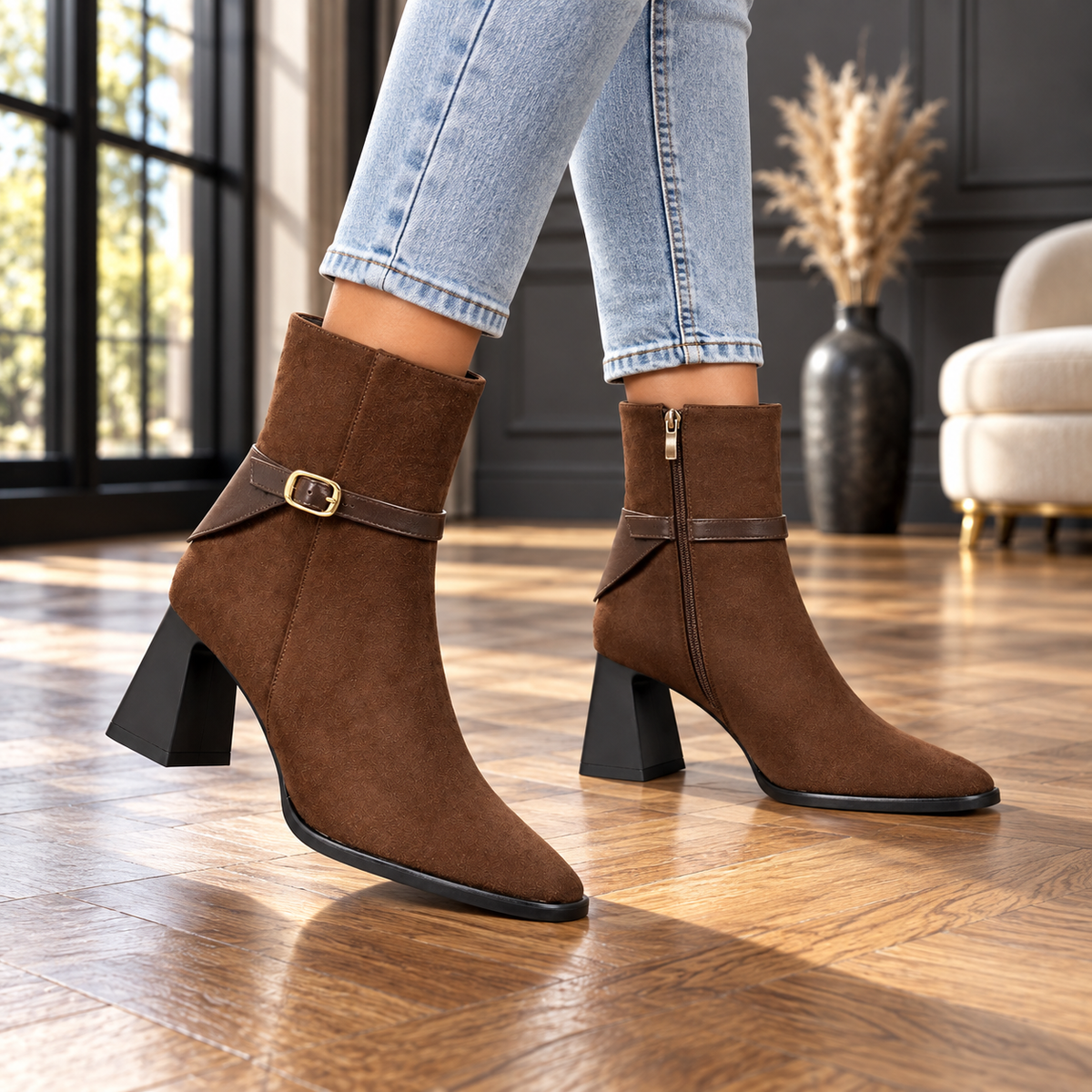 The Samara Ankle Boots