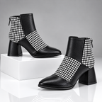 The Presley Pattern Ankle Boots