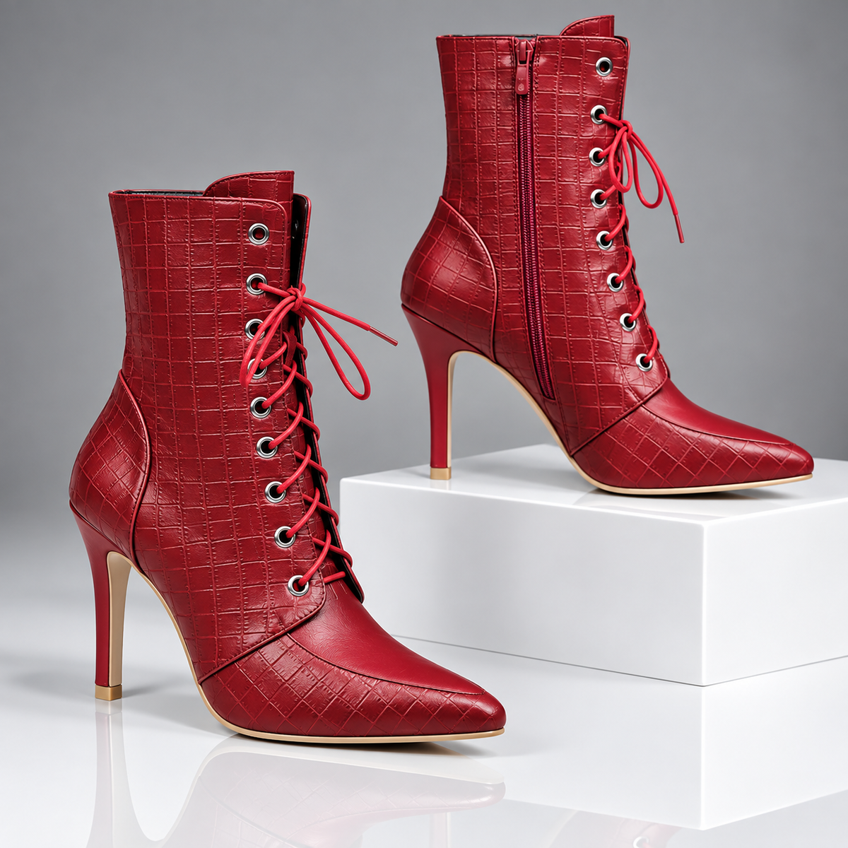 The Blair Lace-Up  Boots