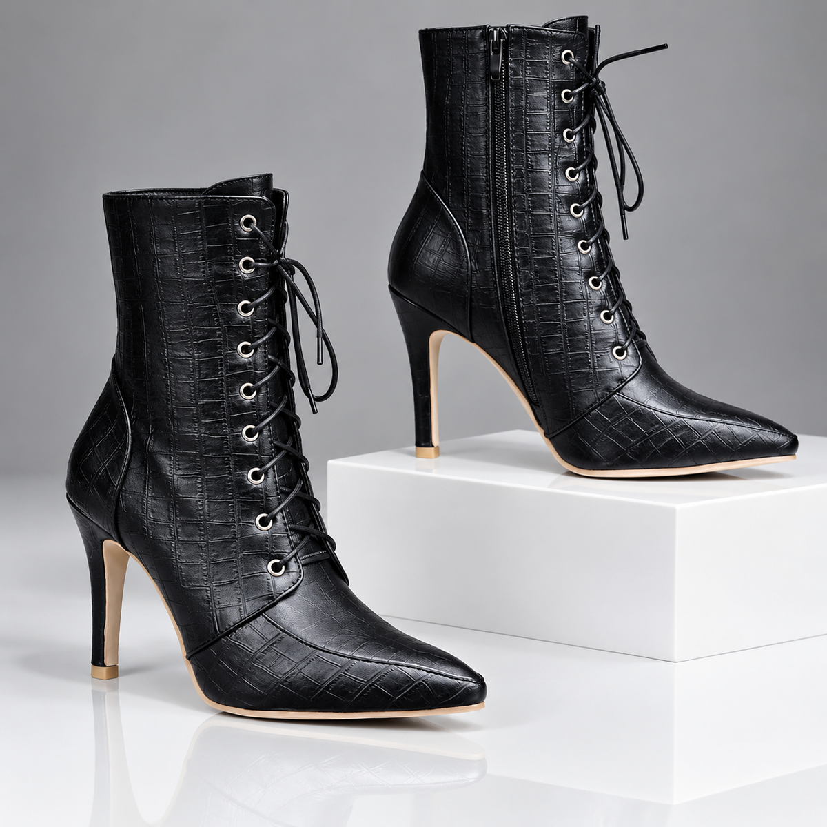 The Blair Lace-Up  Boots