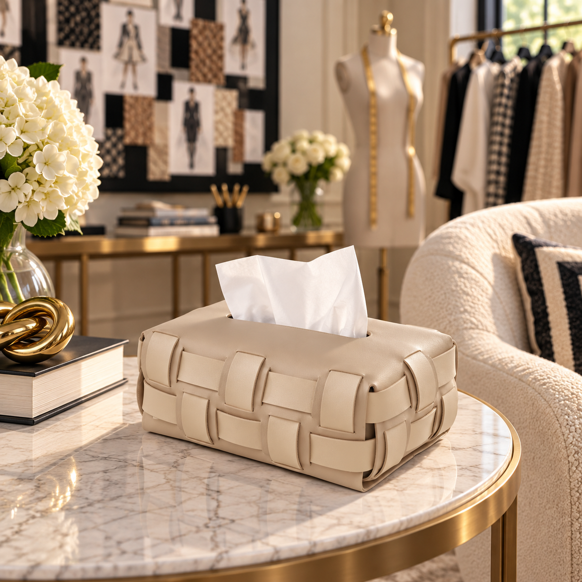 The Marlowe Tissue Box