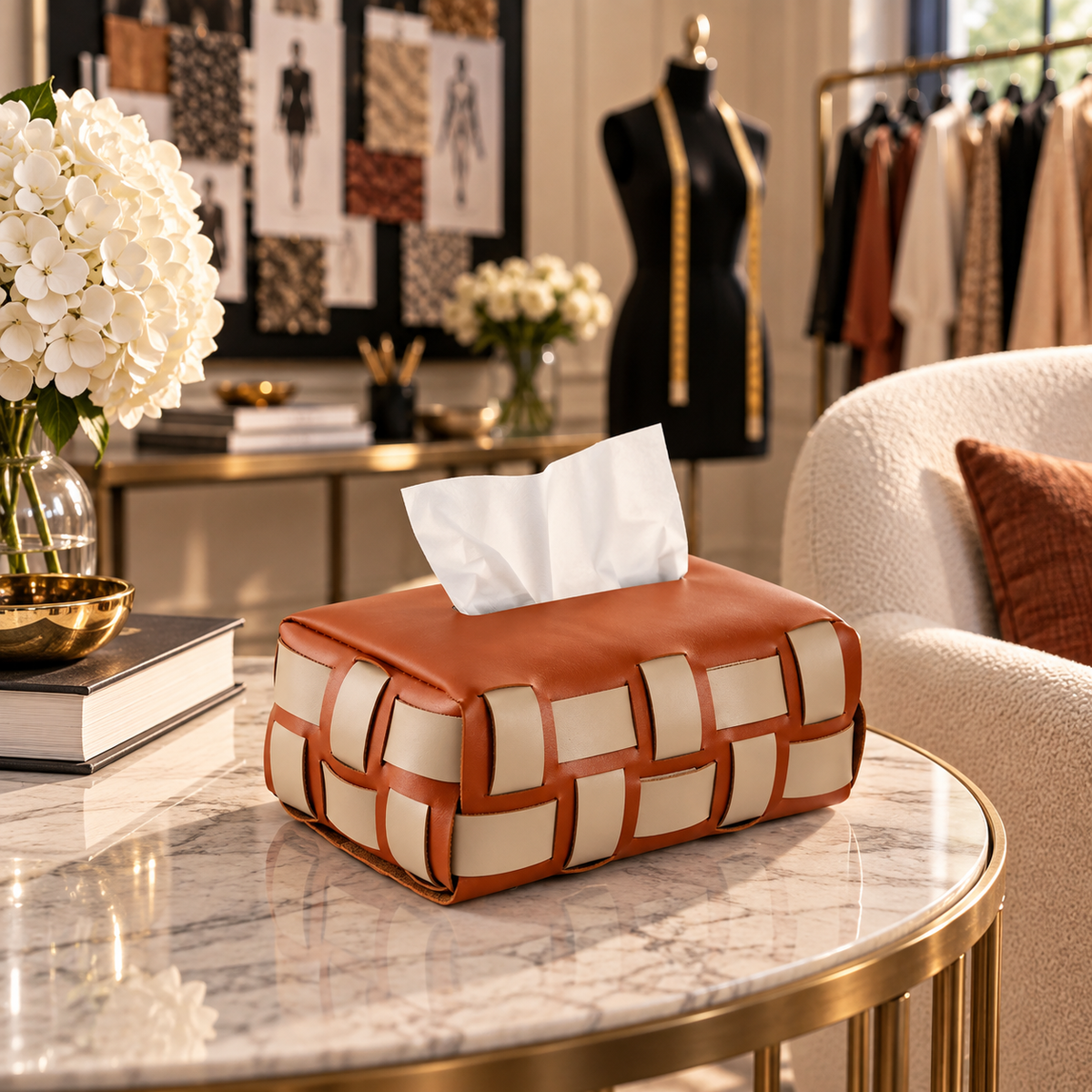 The Marlowe Tissue Box