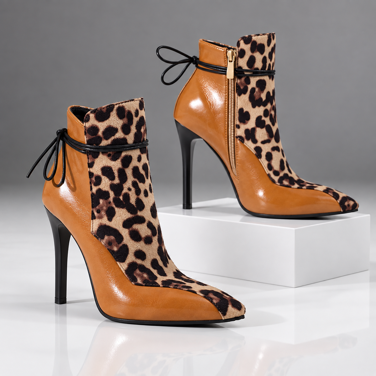 The Aviana Stiletto Ankle Boot
