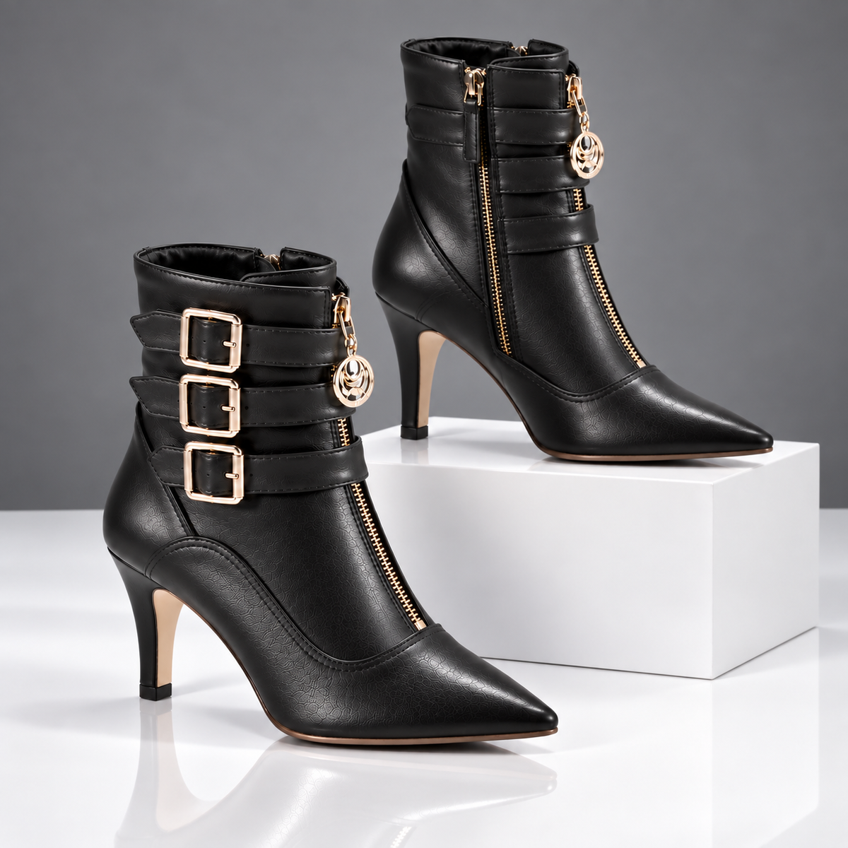 The Danessa Buckle Boots