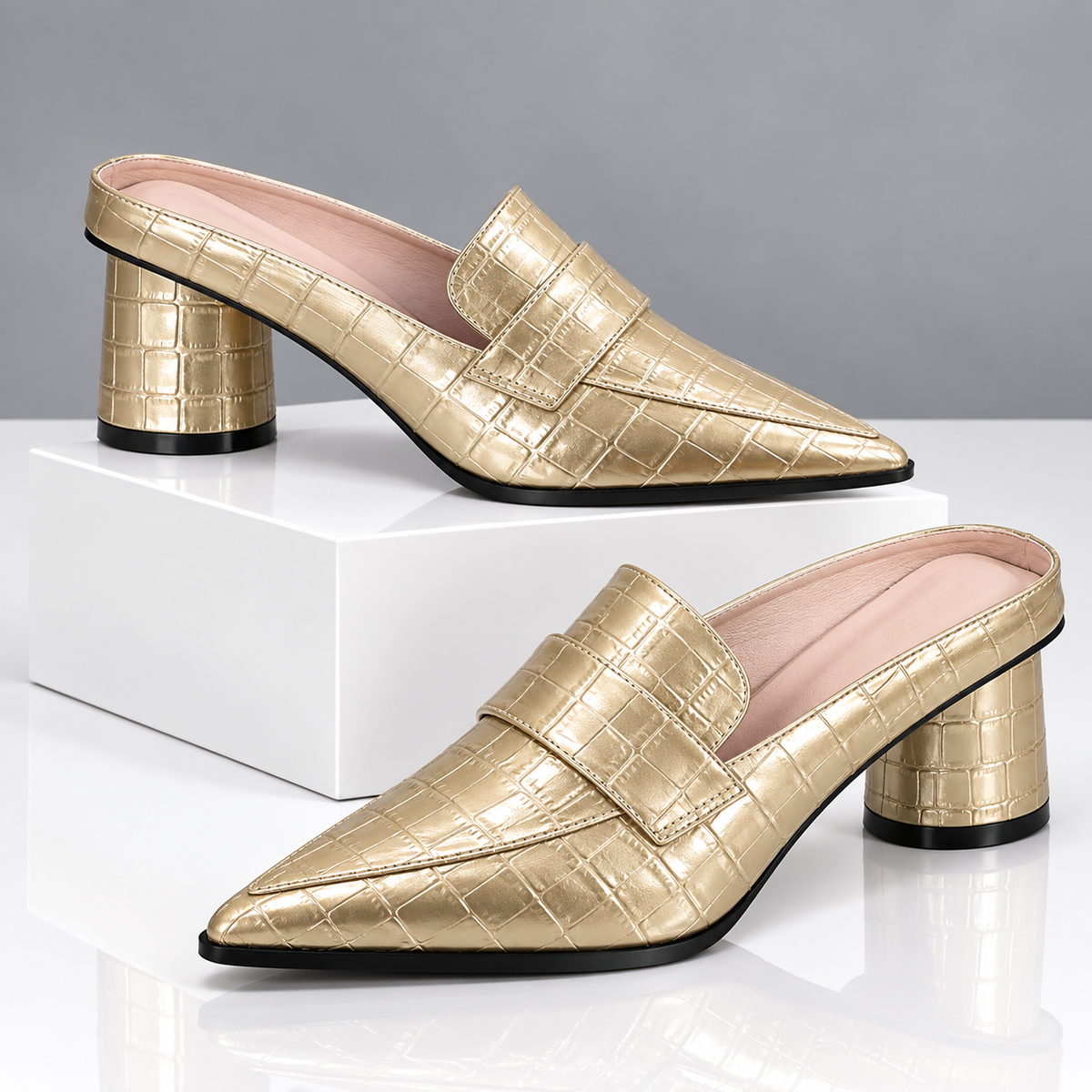 The Mallory Loafer Heels