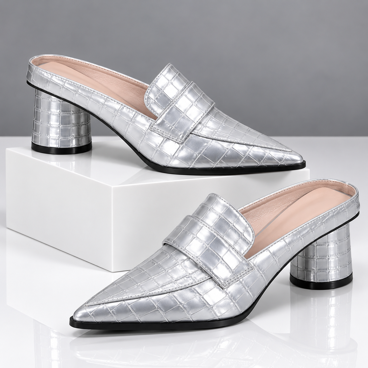 The Mallory Loafer Heels