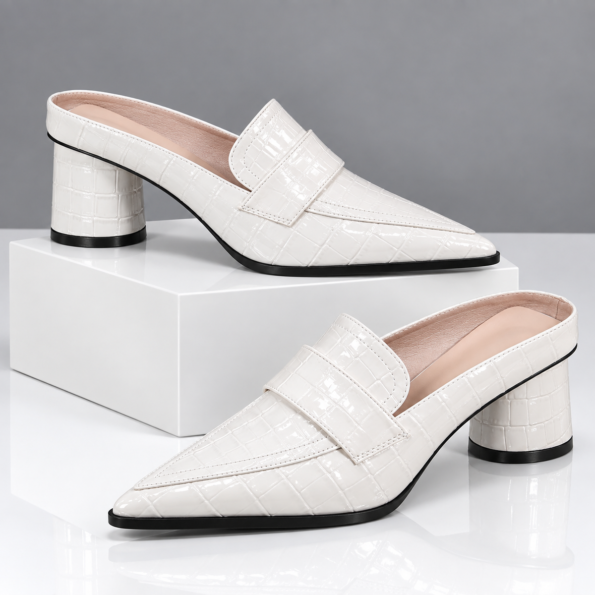 The Mallory Loafer Heels