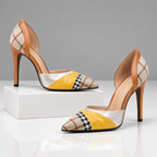 The Presley Patchwork Heels