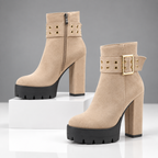 The Davina Platform Boots
