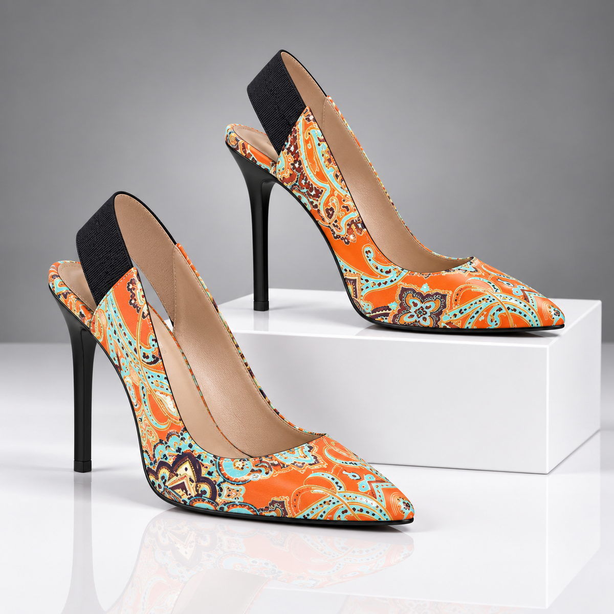 The Kinsley Slingback Heels